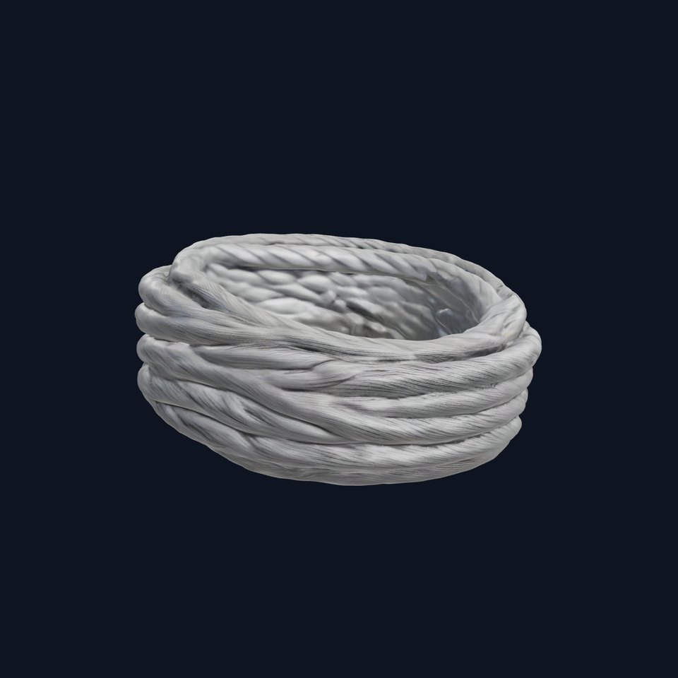 Twisted Steel Cable Model Pack for Industrial and Architectural Design